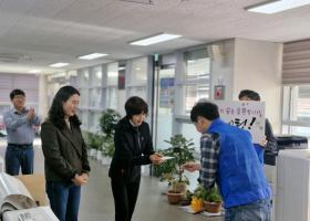 조합원 자녀 중 수능 응원(장학금 전달)