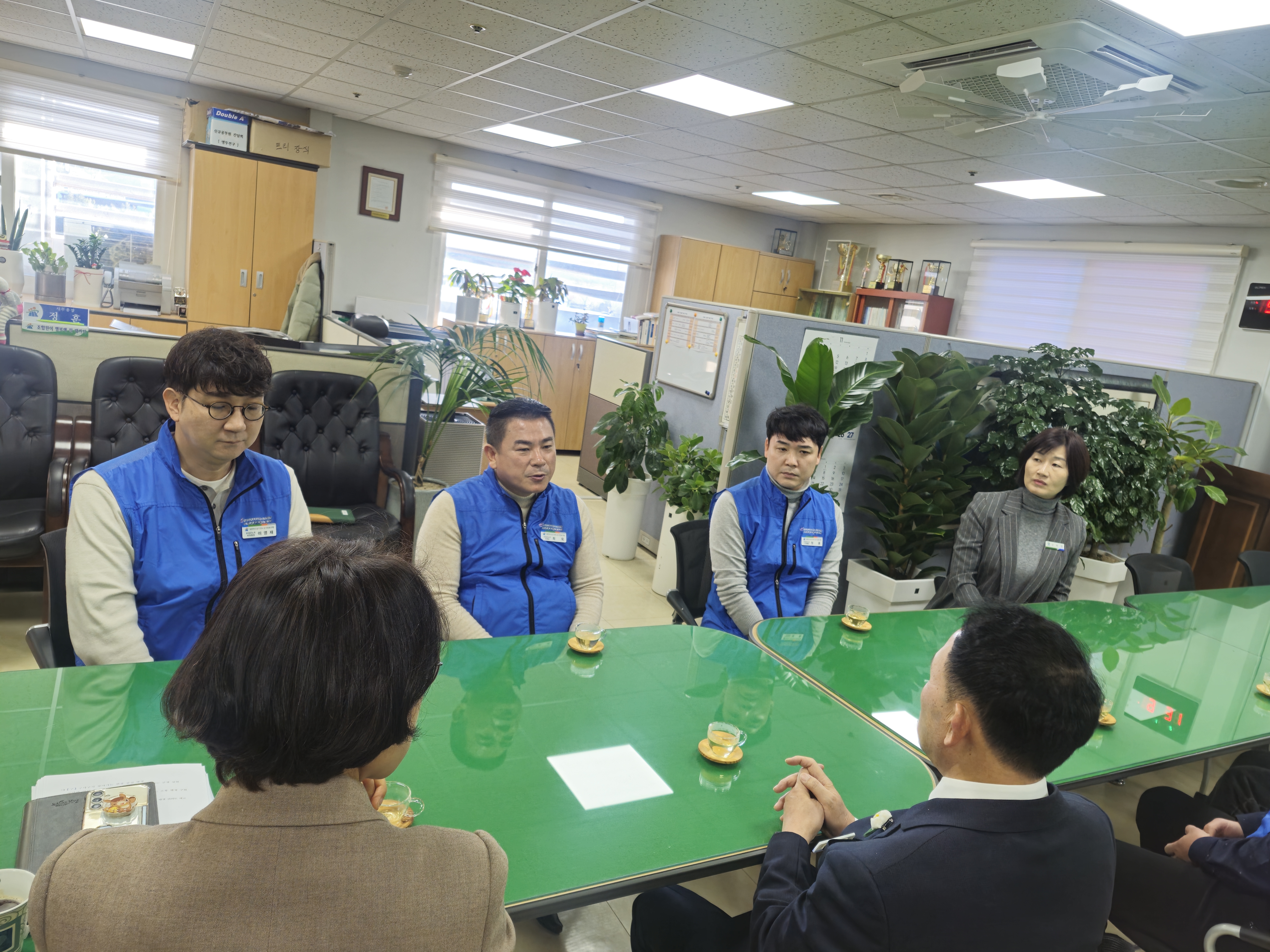 보성군 부군수님 노조사무실 방문